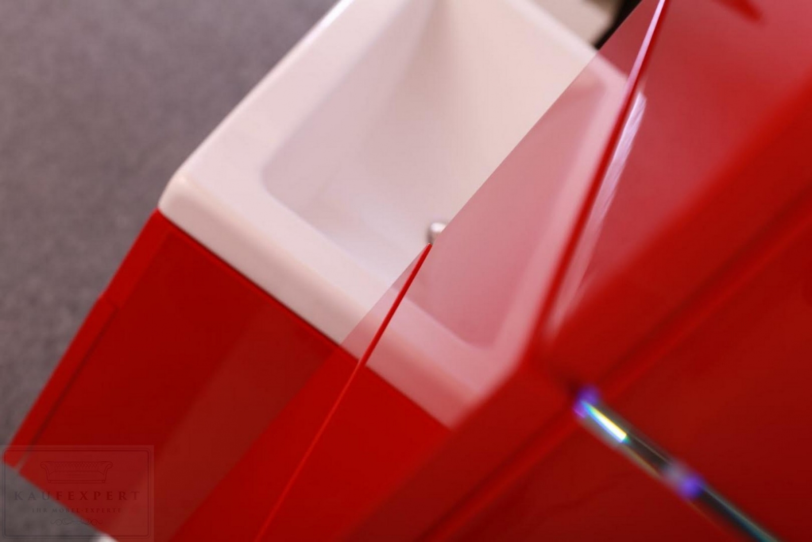 KAUFEXPERT - Badmöbel-Set Prestige 1 Lichtgrün Hochglanz Lackiert